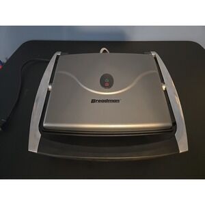 Breadman Panini Maker / Grill Non-Stick Sandwich Griddle TR456 TESTED